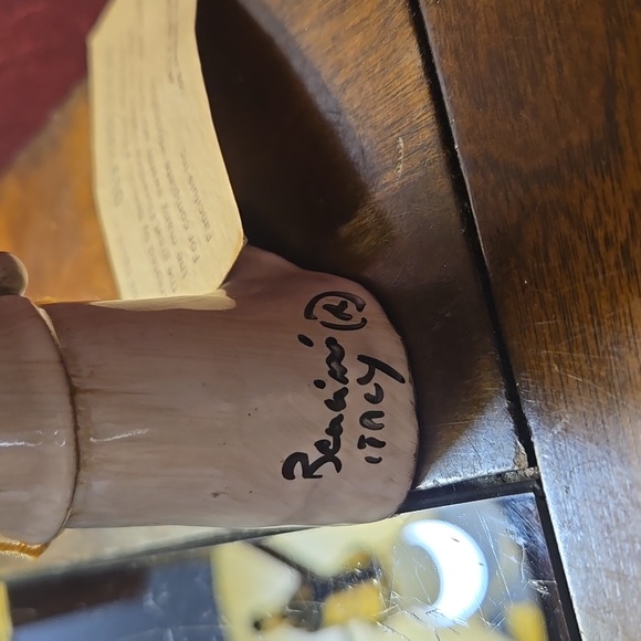 RARE - VTG 1970s Dino Bencini 014 Hair Stylist Pottery Sculpture - Made in Italy - Picture 7 of 10